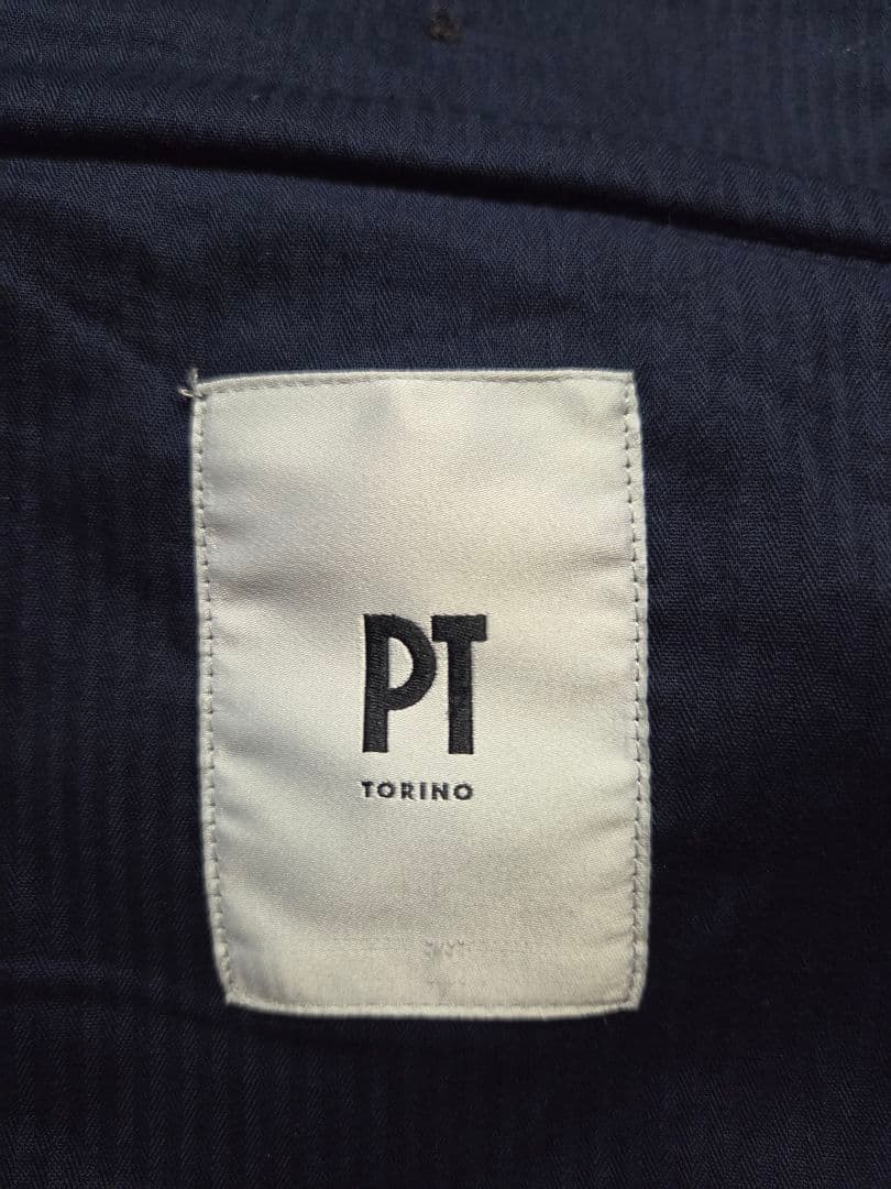 【美品】ピーティートリノ　GENTLEMAN FIT　2p　茶系　50　秋冬