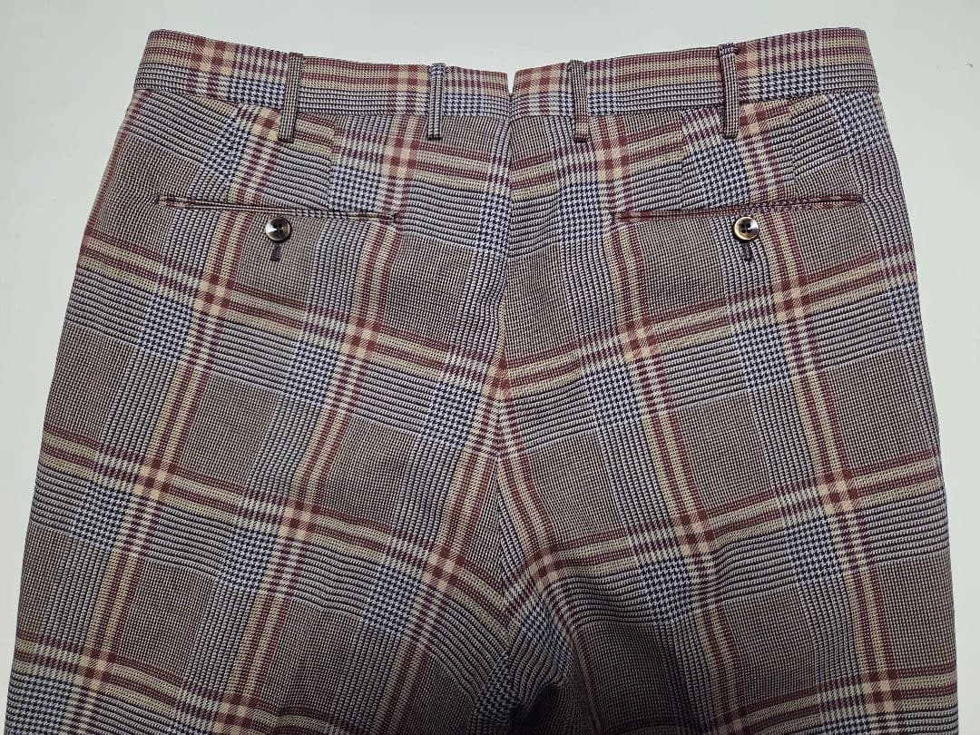 【美品】ピーティートリノ　GENTLEMAN FIT　2p　茶系　50　秋冬