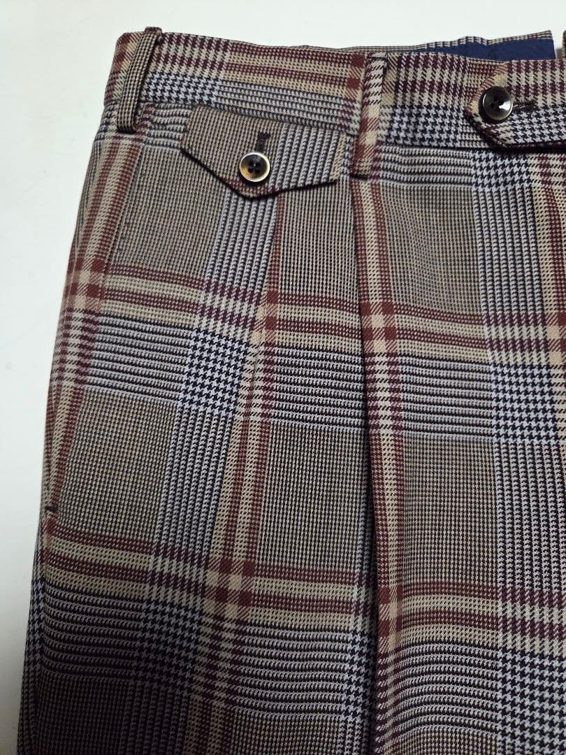 【美品】ピーティートリノ　GENTLEMAN FIT　2p　茶系　50　秋冬