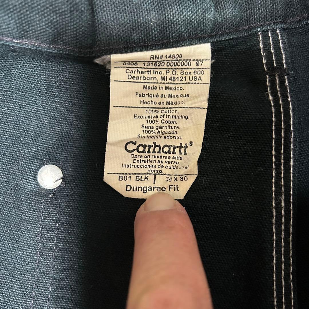 CARHARTT カーハート W38 ダブルニー ブラックダック ペインター