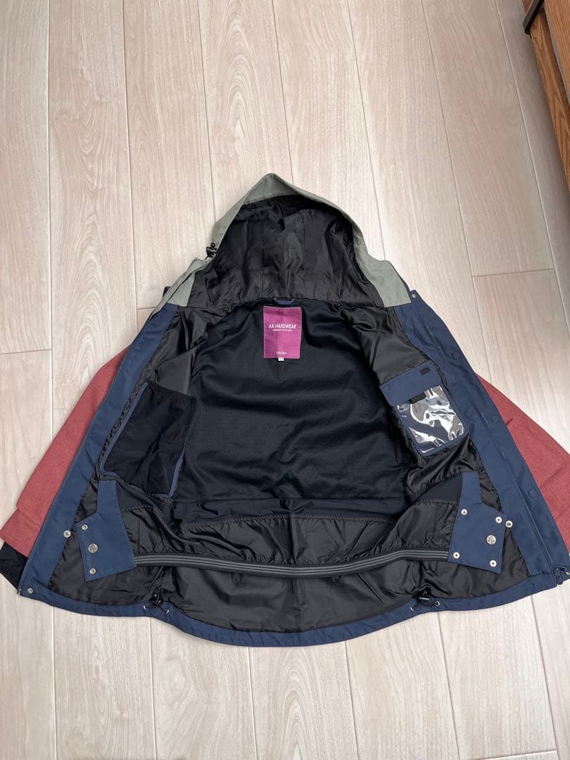 AA HARDWEAR 限定ジャケット&パンツセット　スノボウェア