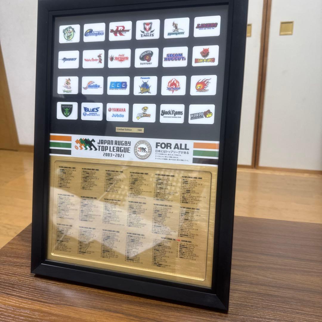 ジャパンラグビー トップリーグ フレーム