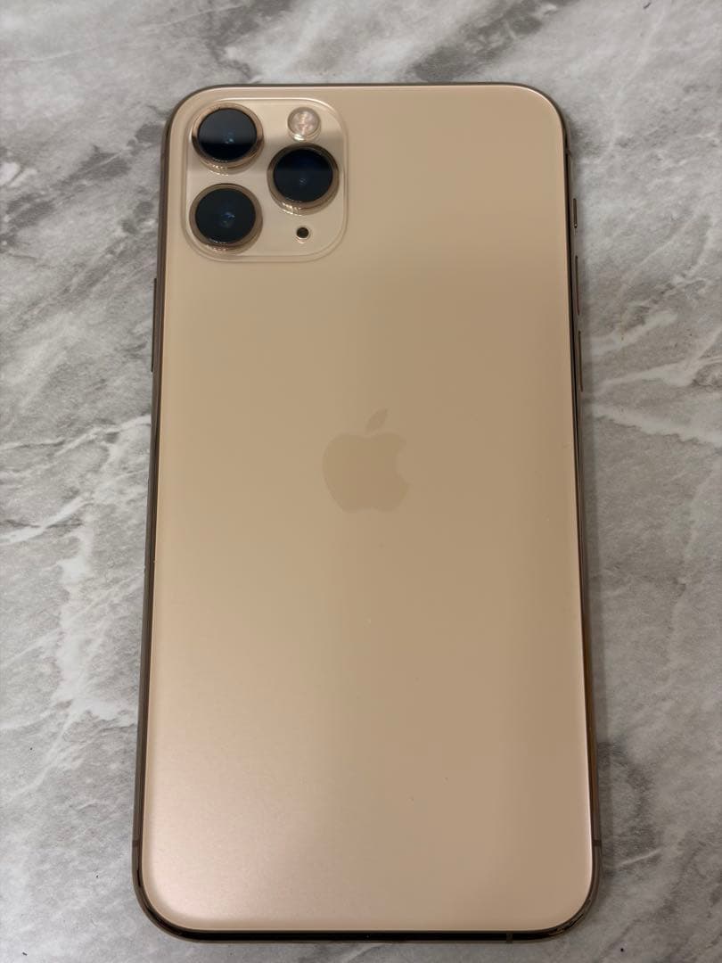 【美品】iPhone11pro 64GB ゴールド/SIMロックなし