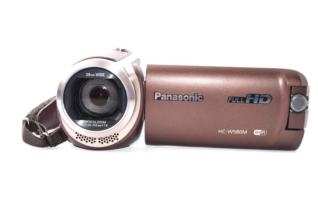 パナソニック Panasonic HC-W580M ビデオカメラ ブラウン