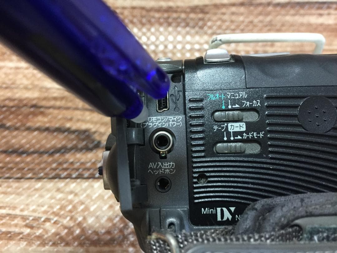 撮影再生ダビングOK　Panasonic　NV-GS70　付属品あり　液晶綺麗