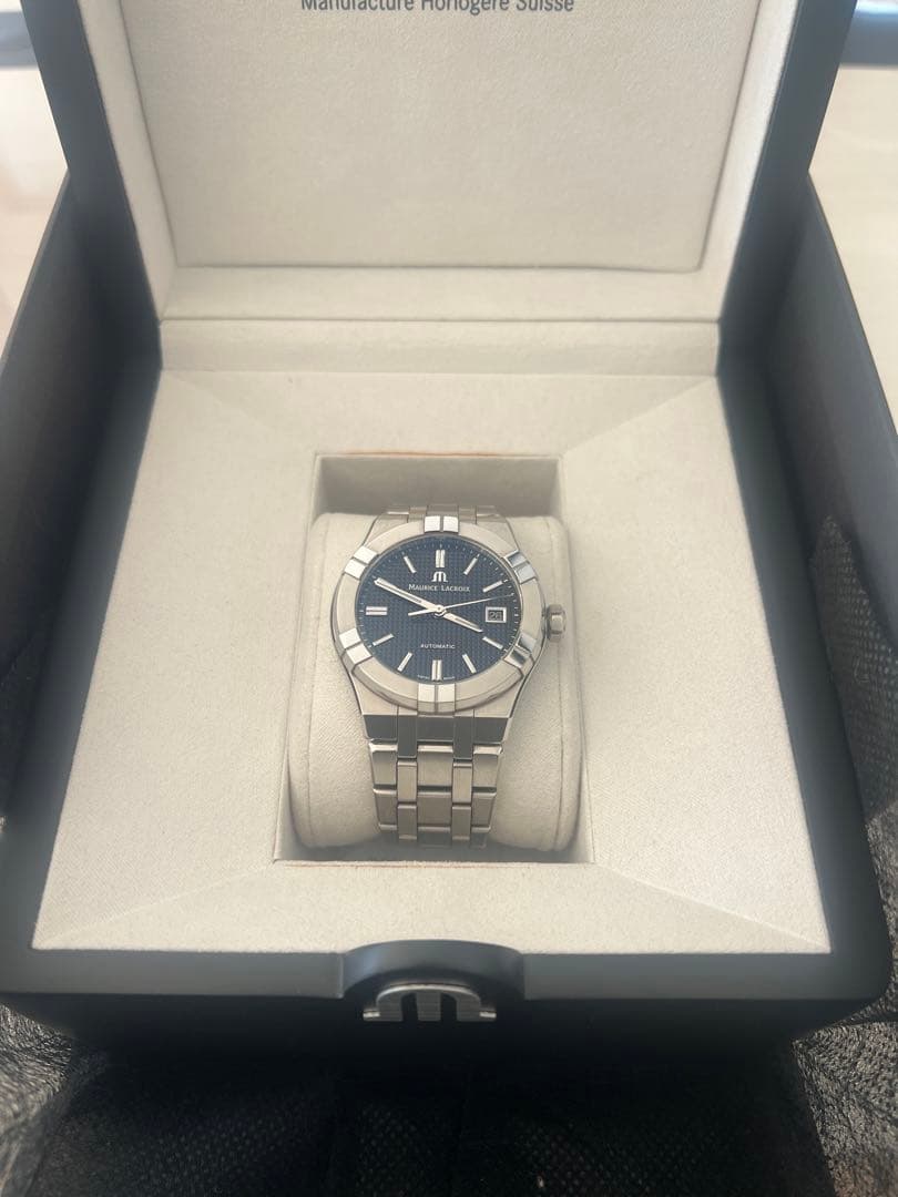 Maurice Lacroix アイコン ブラック39mm