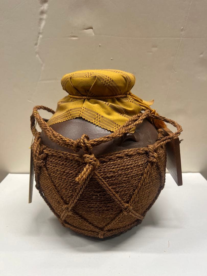 未開栓 瑞泉 琉球泡盛 43度 5.4L 3升 古酒 壺 縄包み 沖縄　送料込み