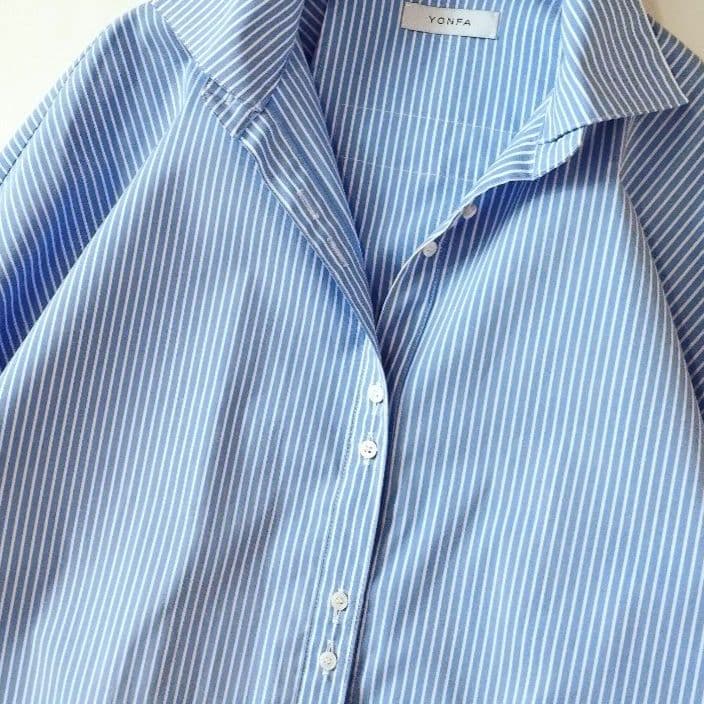 YONFA✨double button over shirt
