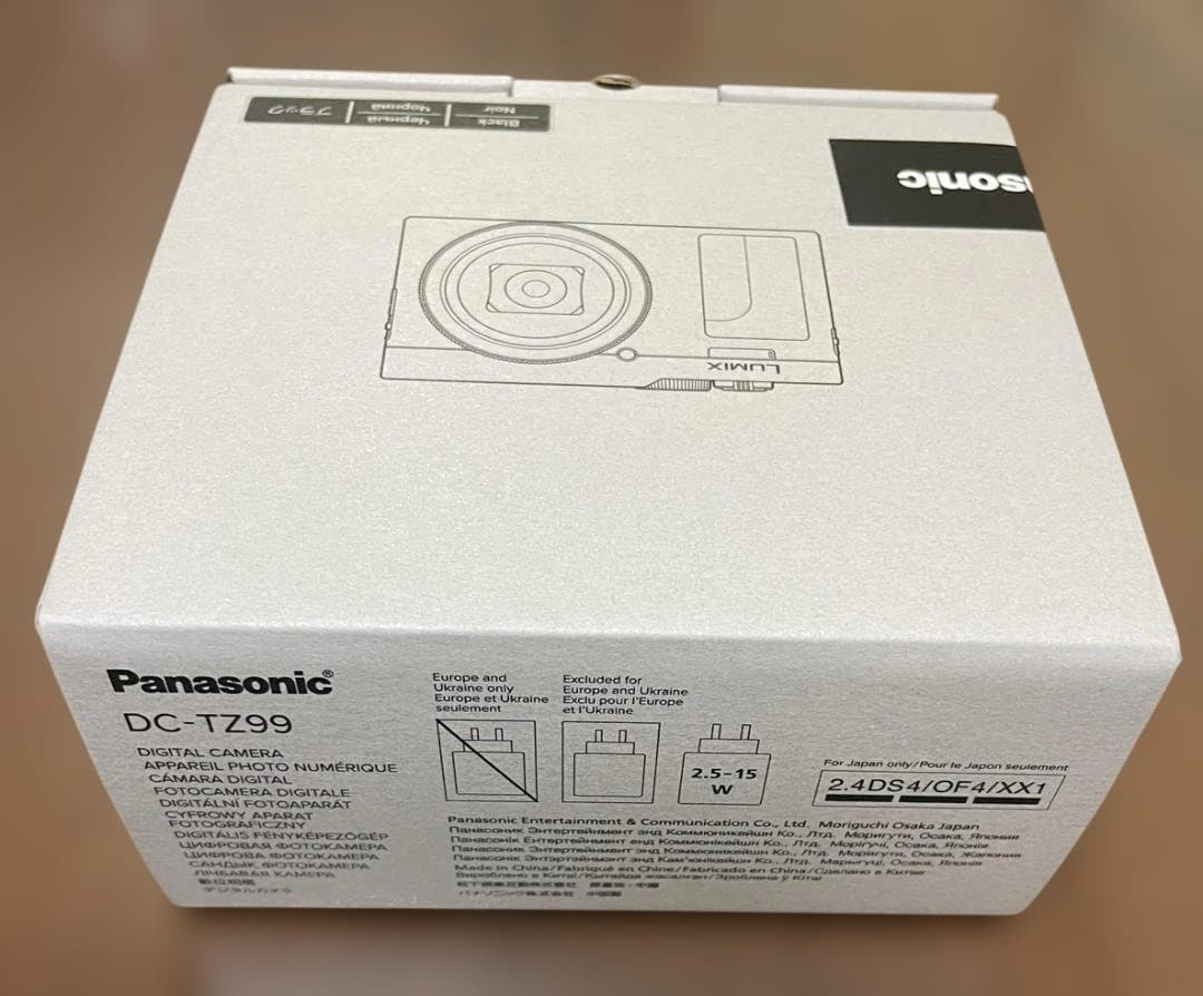 【新品未開封】 Panasonic LUMIX DC-TZ99　黒 保証書付き