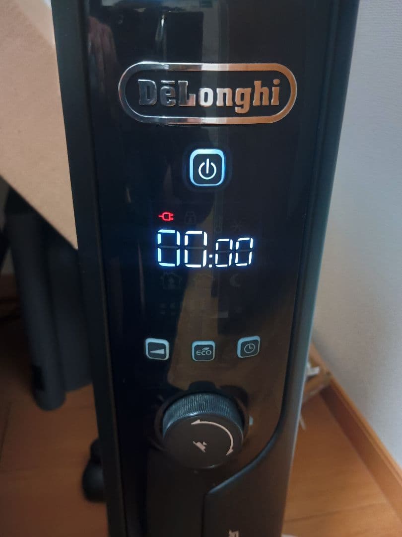 格安美品　DeLonghi MDHU09-PB オイルヒーター　リモコン欠品