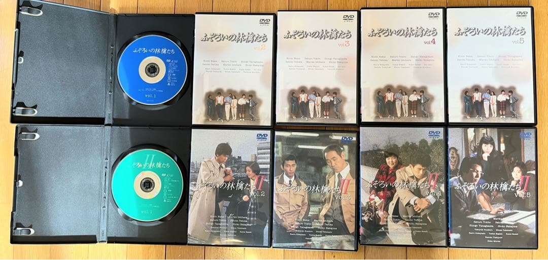 ふぞろいの林檎たち DVDセット 全10巻