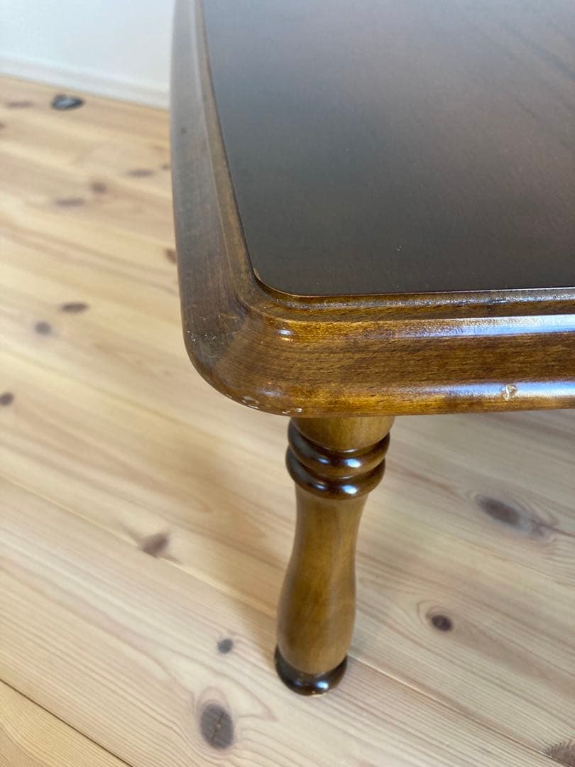 【希少】karimoku コロニアルシリーズ サイドテーブル ローテーブル