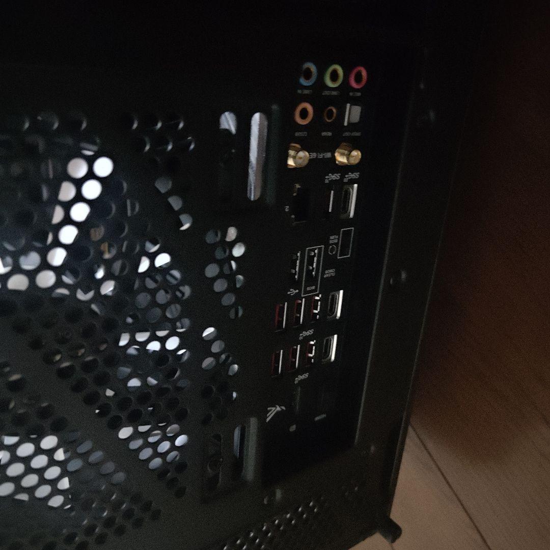 自作パソコン ほぼ未使用 メモリ64gb 5t r7 7700 rx7800xt