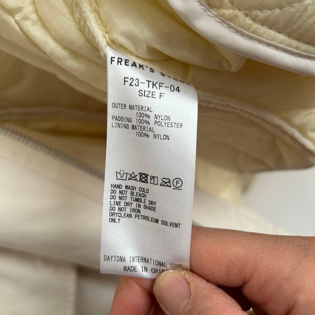 FREAK’S STORE モッズコート　スプリングコート　 ホワイト