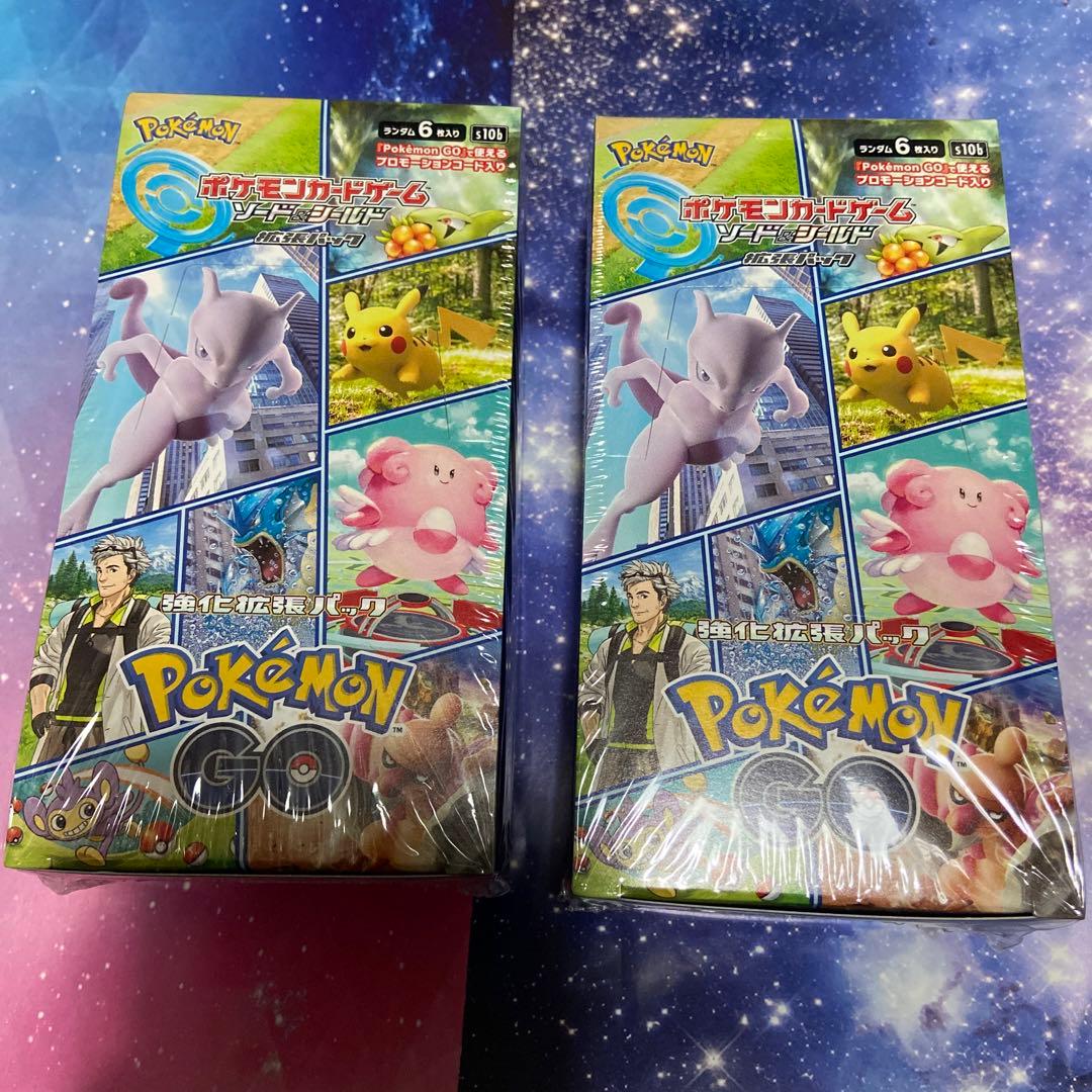 ポケモンカードゲーム　ポケモンGO シュリンク付き2点セット