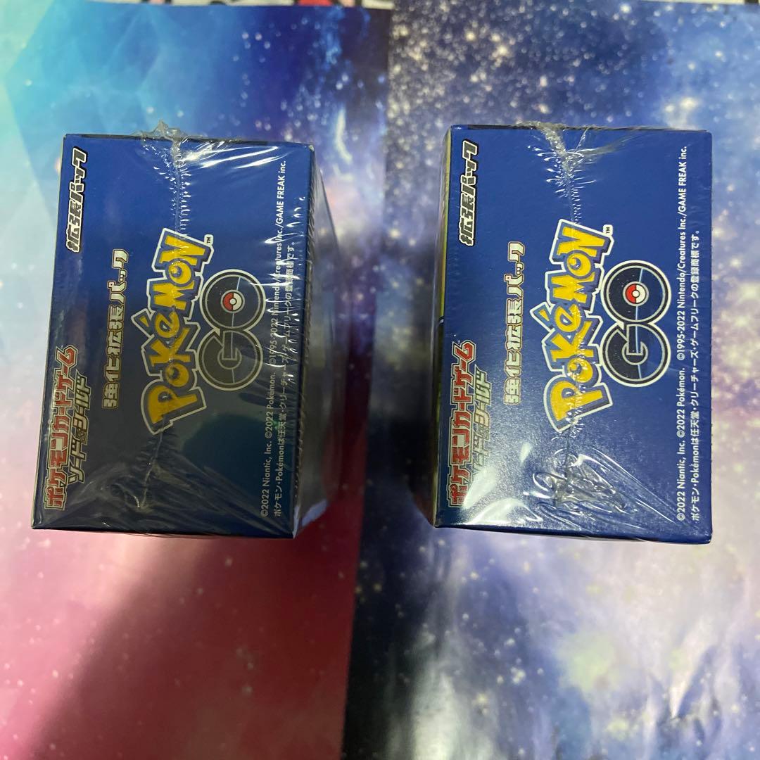 ポケモンカードゲーム　ポケモンGO シュリンク付き2点セット