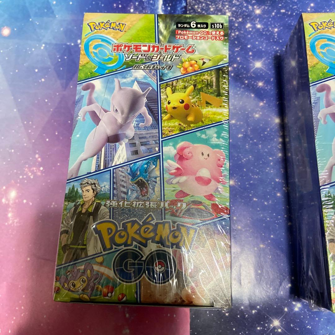 ポケモンカードゲーム　ポケモンGO シュリンク付き2点セット