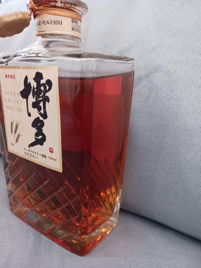 【未開封】ニッカウイスキー 博多限定 700ml