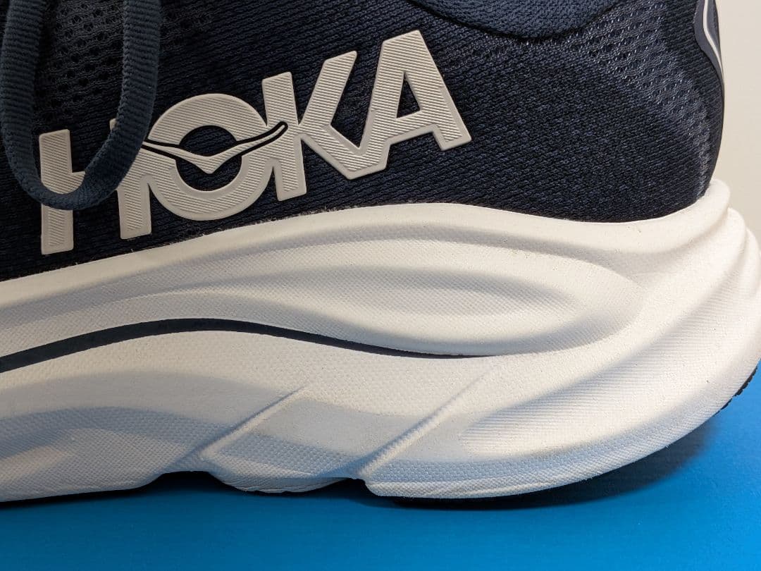 HOKA クリフトン10　ネイビー✕ホワイト 26.5cm
