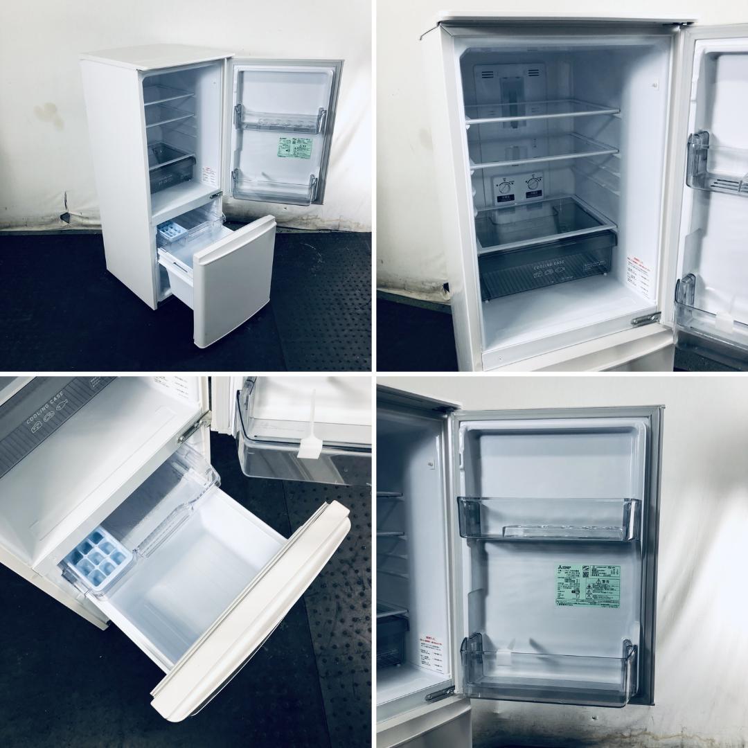 ★送料・設置無料★ 中古 2ドア冷蔵庫 三菱 (No.0767)