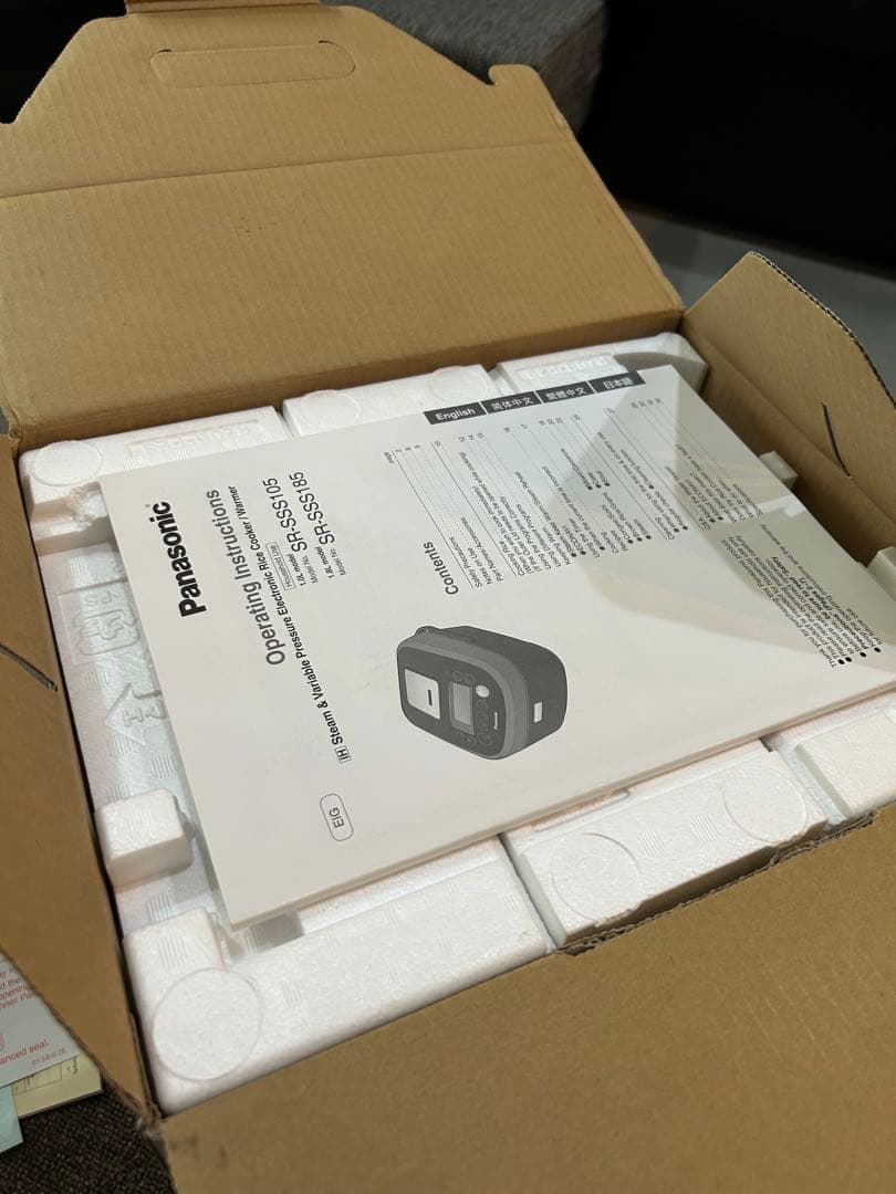 Honto 様 海外赴任パナIH炊飯器220V50Hz SR-SSS105炊飯器