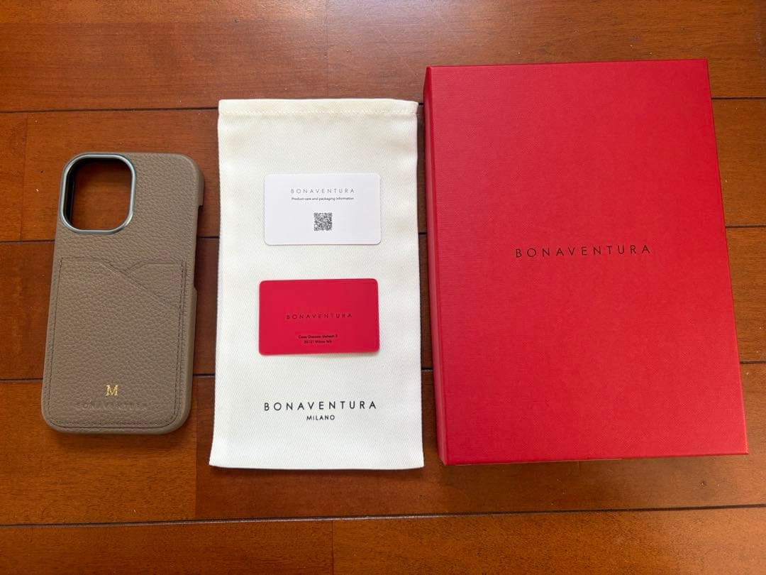 BONAVENTURA ボナベンチュラ iPhone16携帯カバー　エトープ