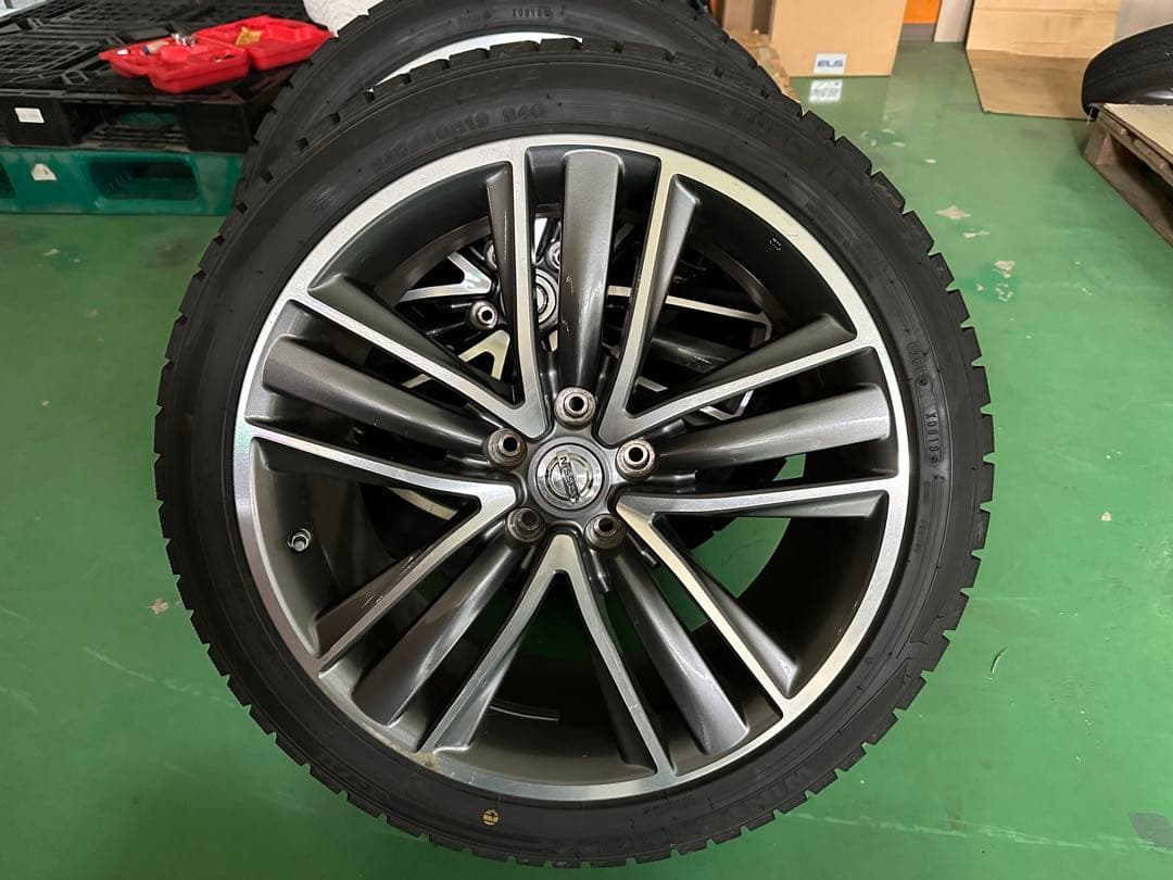 ☆スタッドレス☆タイヤ・ホイールセット19インチ　V37スカイライン装着
