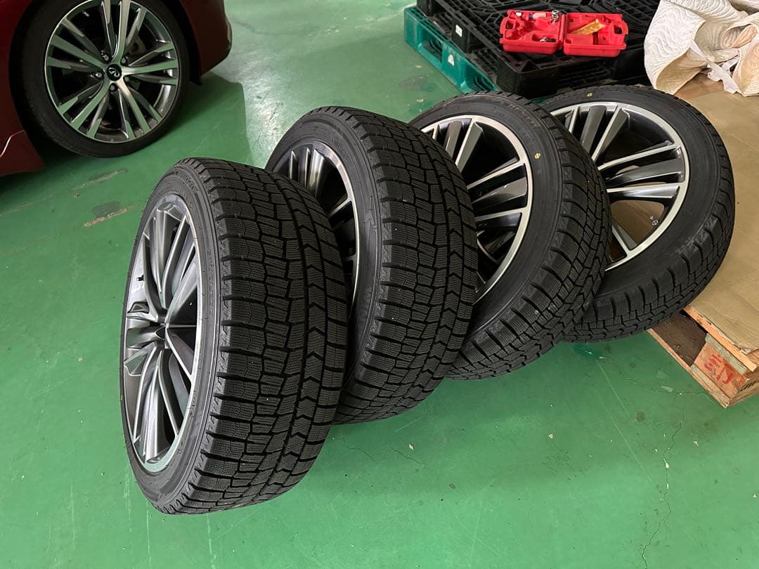 ☆スタッドレス☆タイヤ・ホイールセット19インチ　V37スカイライン装着