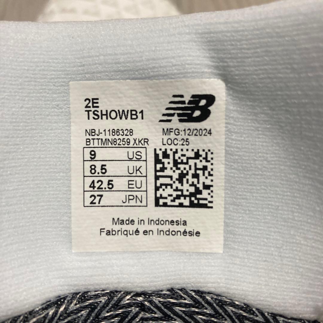 新品未使用New Balance S01 トレーニングシューズ ホワイト/ブルー