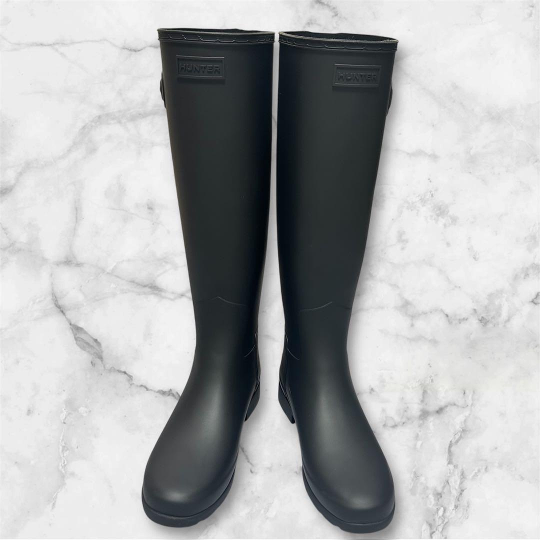 ✨️新品未使用✨️【HUNTER】 リファインド トール レインブーツ