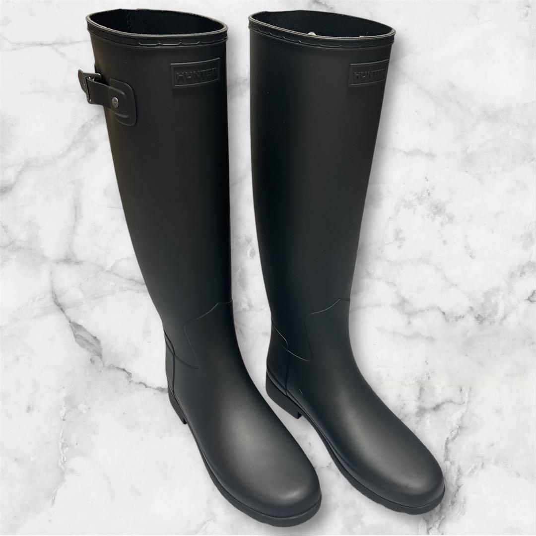 ✨️新品未使用✨️【HUNTER】 リファインド トール レインブーツ