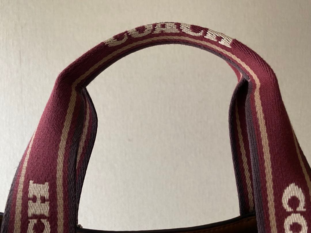 COACH ブラウン ビジネスバッグ