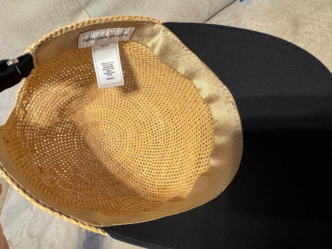 ヘレンカミンスキー 帽子 Vivette キャップ　ラフィアキャップ