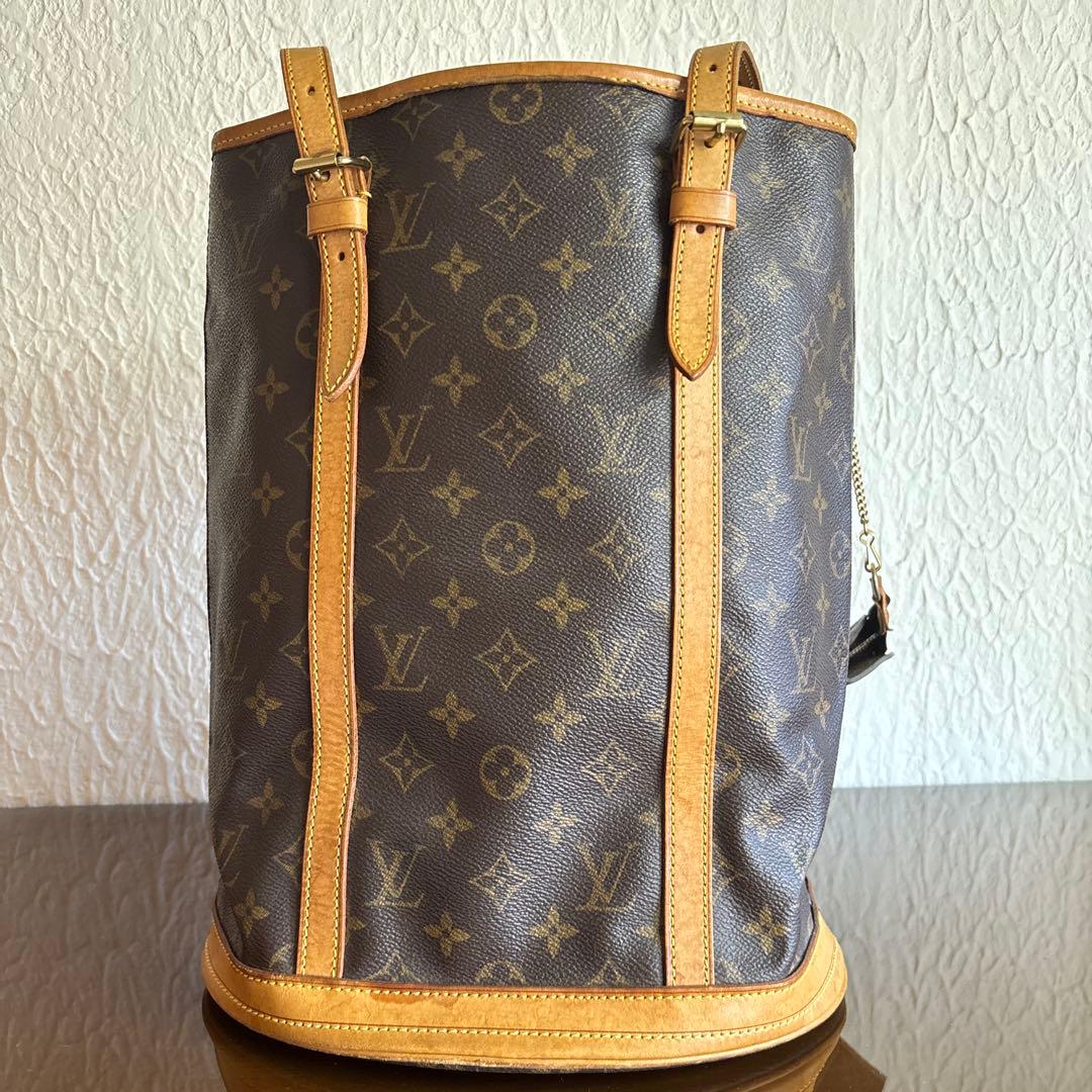 【ベタなし】LOUIS VUITTON バケット GM モノグラム