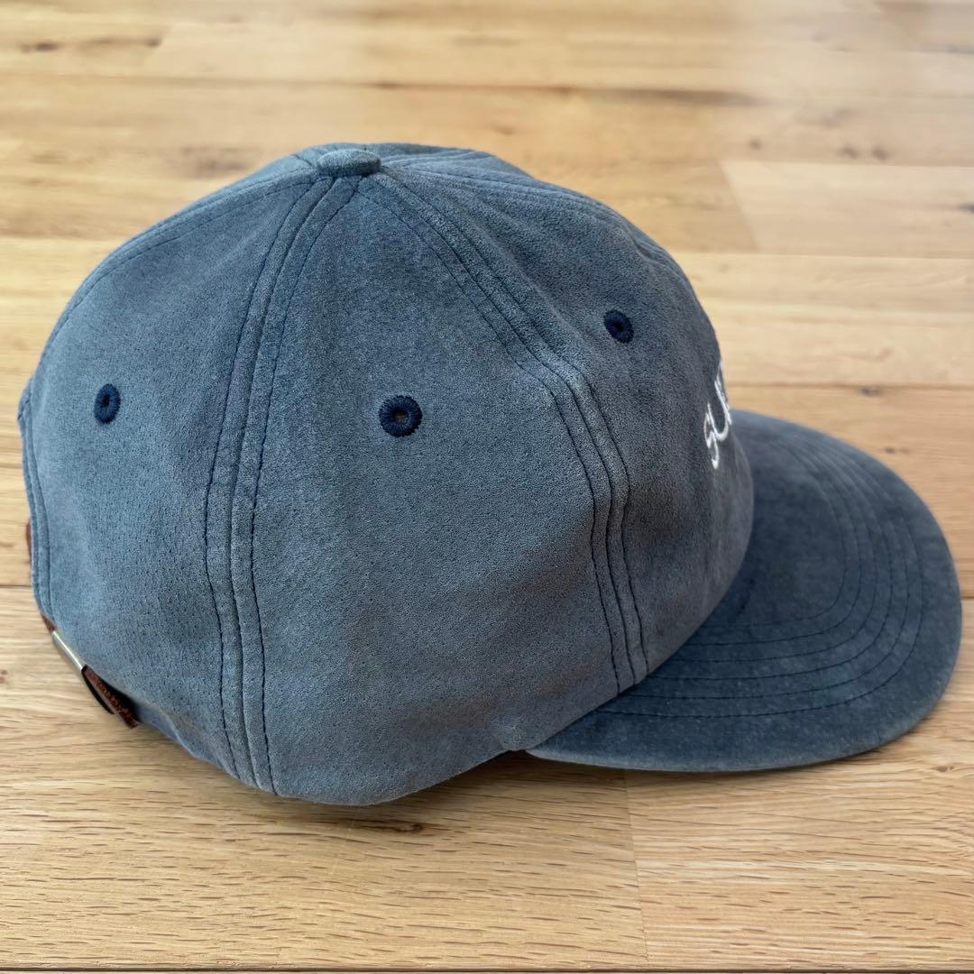 【希少色】Supreme Suede Classic Logo 6-Panel