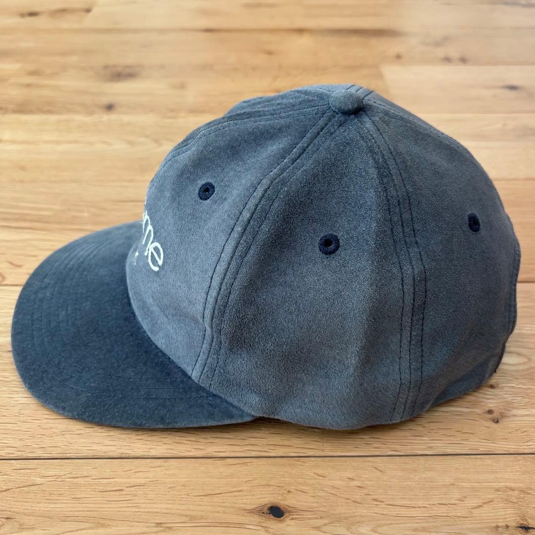 【希少色】Supreme Suede Classic Logo 6-Panel