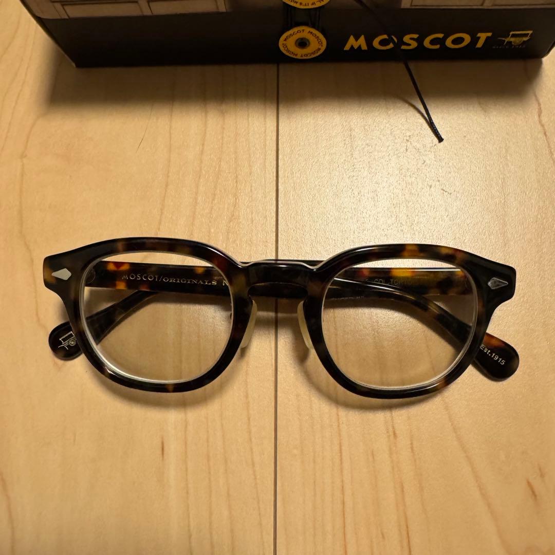 MOSCOT モスコット レムトッシュ 46 TORT メタルアームパット
