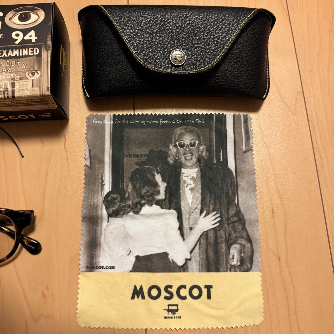 MOSCOT モスコット レムトッシュ 46 TORT メタルアームパット