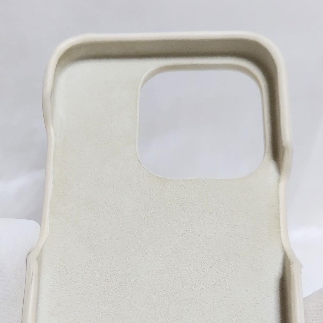 激レア極美品✨ディオール♡iPhone15Proスマホケース　ハートカナージュ白