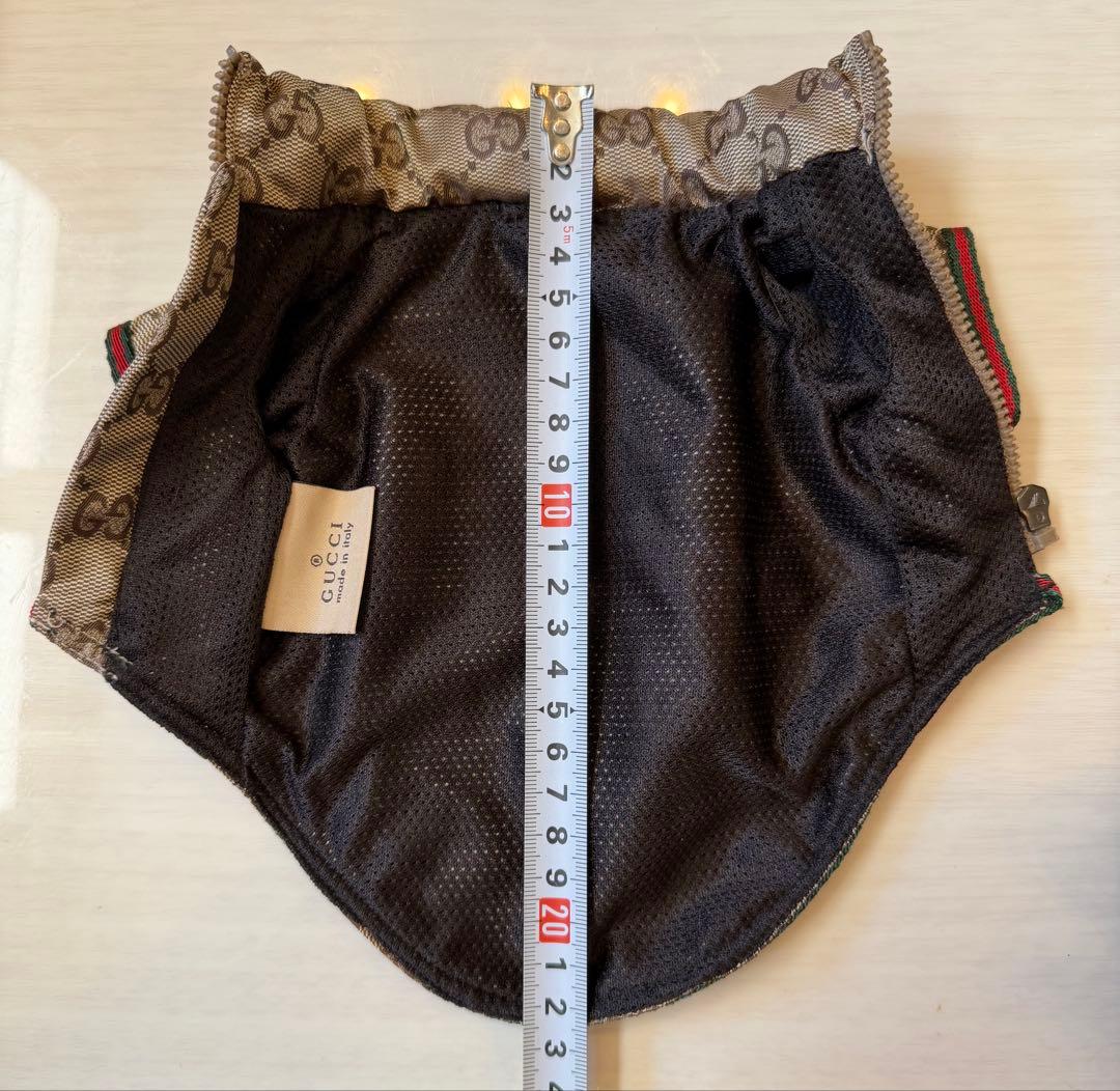 【ますたんさん専用】GUCCI GGパターン ベージュ キャップ&コートセット