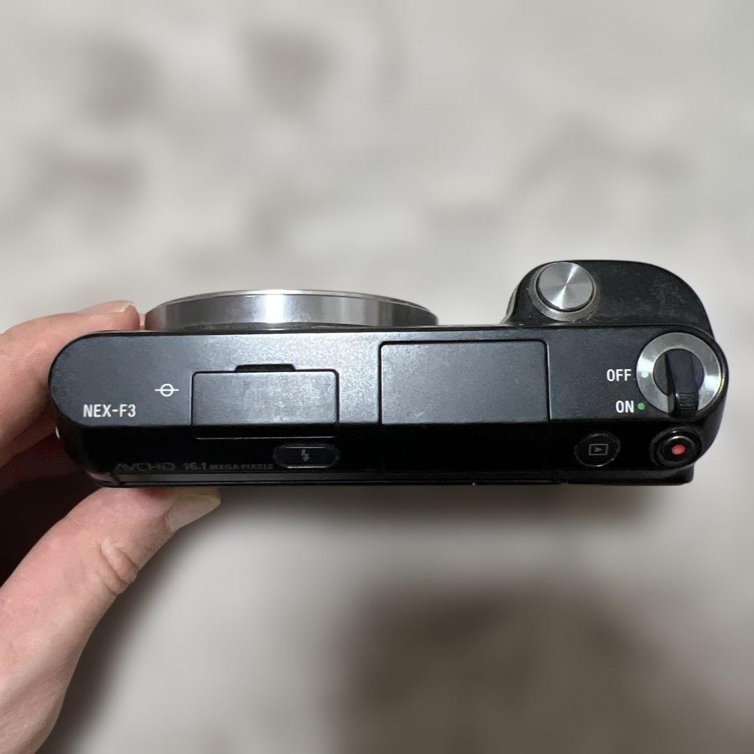 ☆美品☆ SONY α NEX-F3黒 レンズ　ジャンク品です