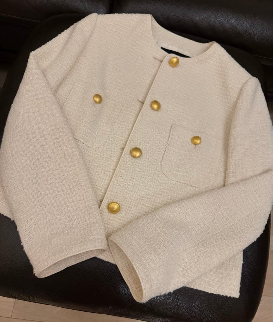 アルアバイル　ツイードジャケット