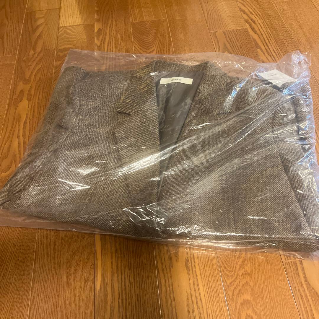 新品⭐︎【 anuke 】Herringbone Wool Jacket