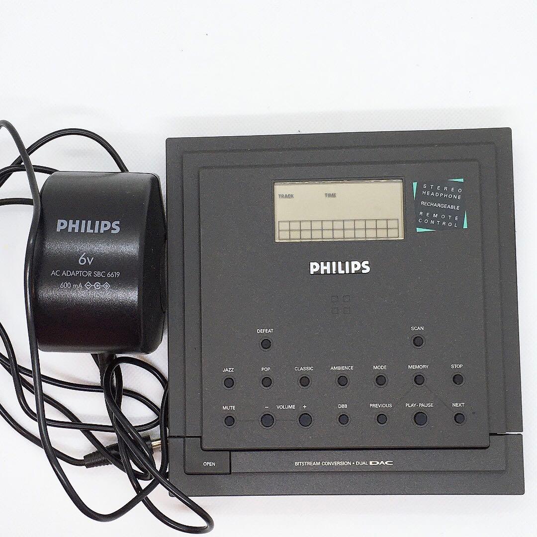 PHILIPS ポータブルCDプレーヤー AZ6829