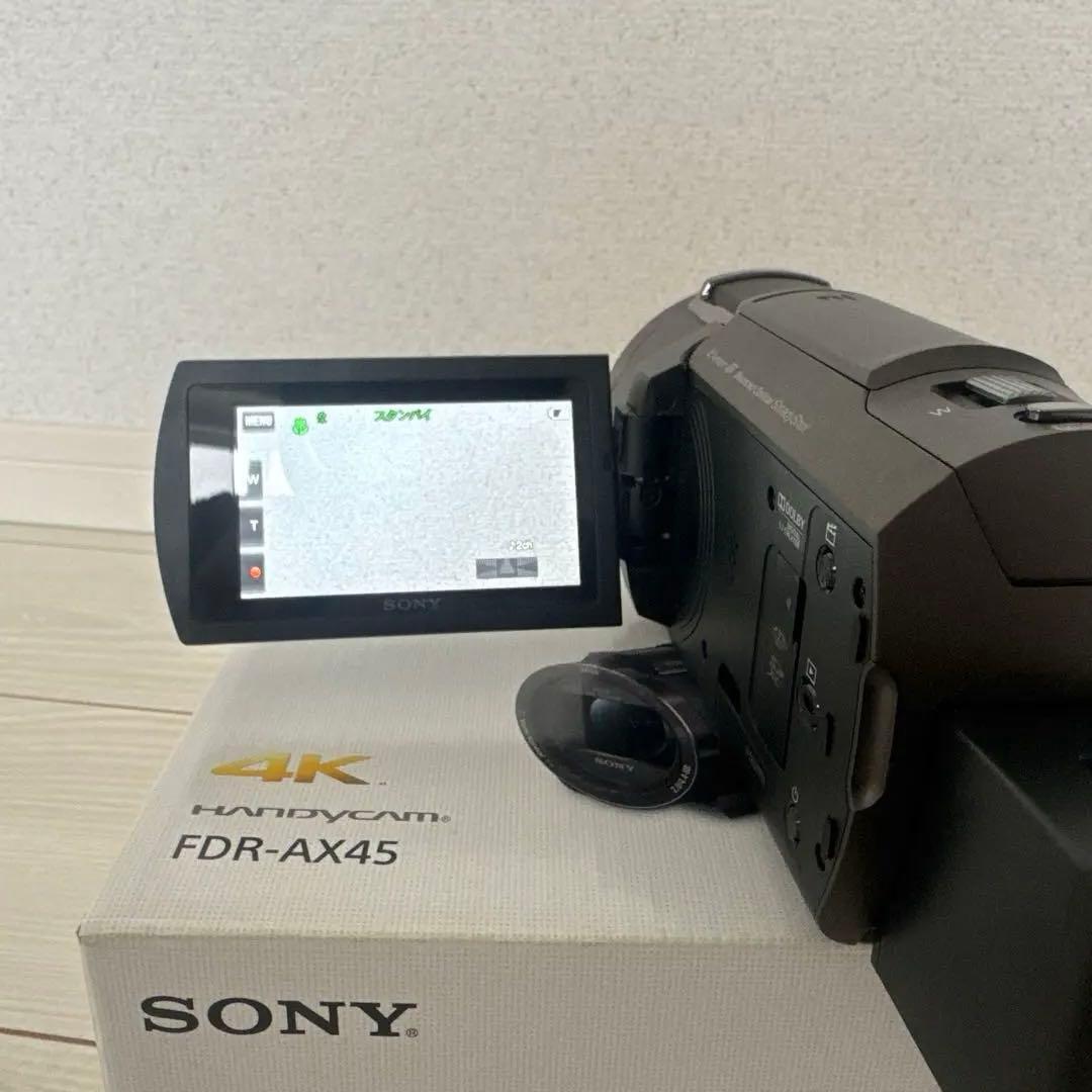 y*1様 「中古品」SONY ソニー　FDR-AX45 4Kビデオカメラ