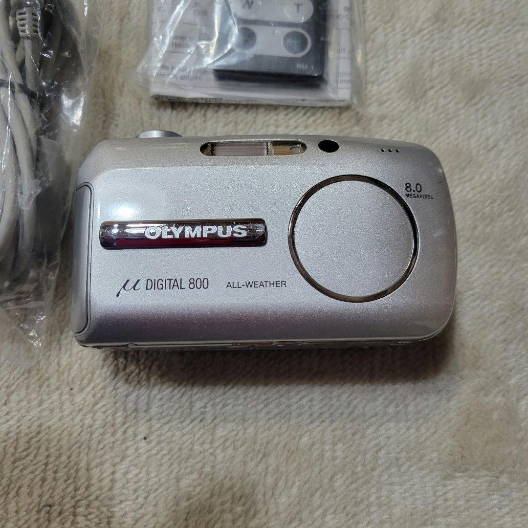OLYMPUS μ DIGITAL 800 本体 リモコン付 動作未確認