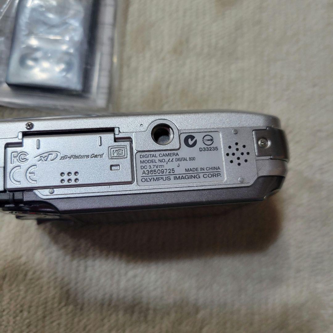 OLYMPUS μ DIGITAL 800 本体 リモコン付 動作未確認