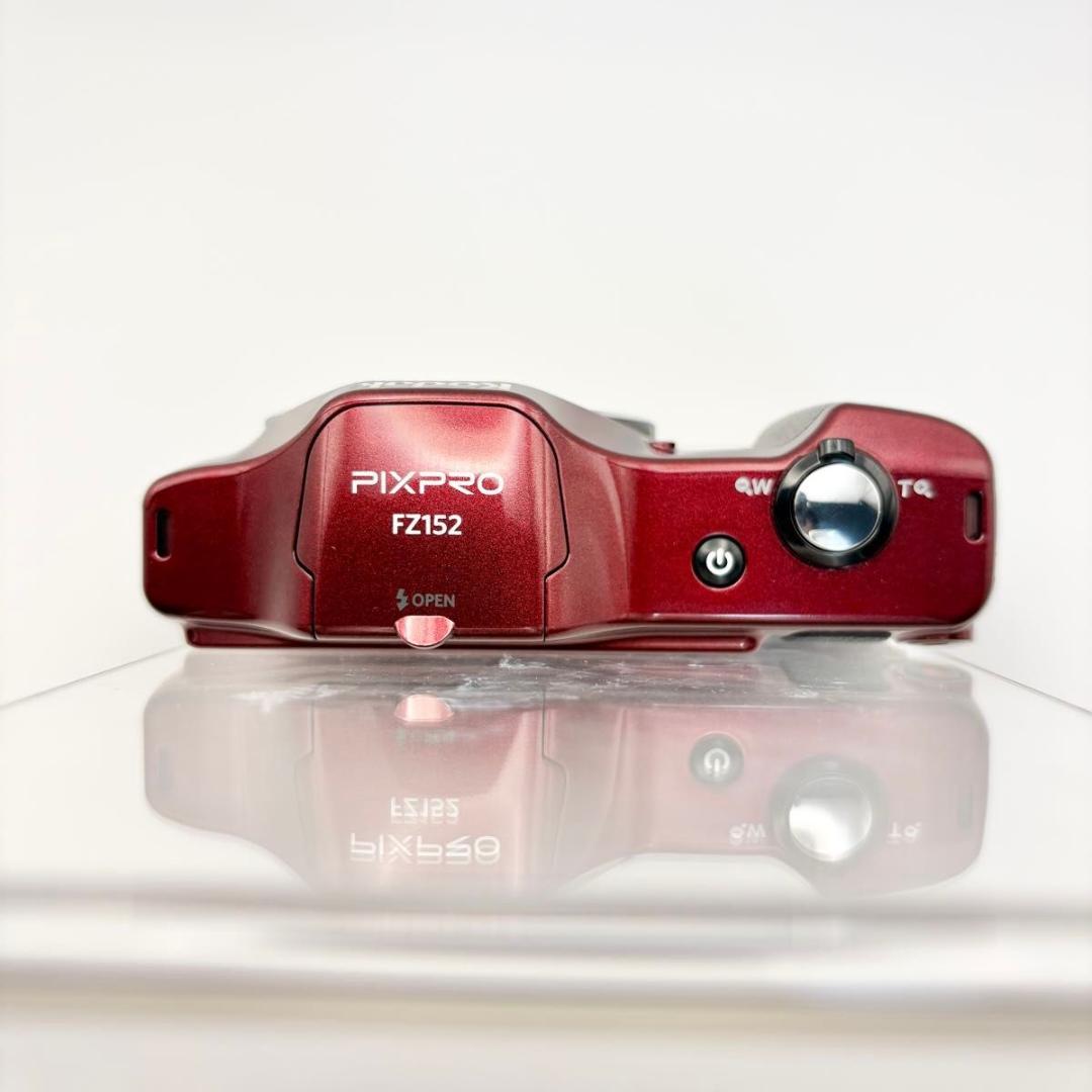 美品　Kodak コダック　PIXPRO fz152 レッド デジタルカメラ