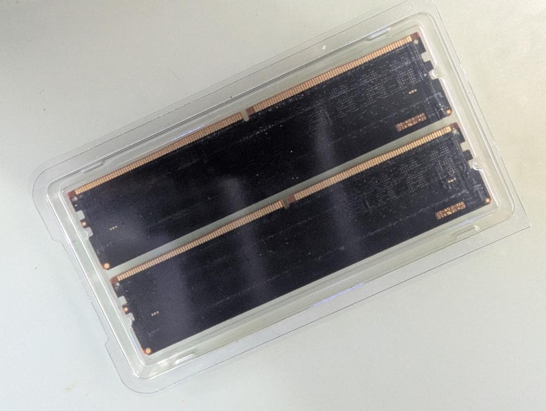 【ほぼ新品】Crucial製 32GB(16GB✕2) DDR5-5600