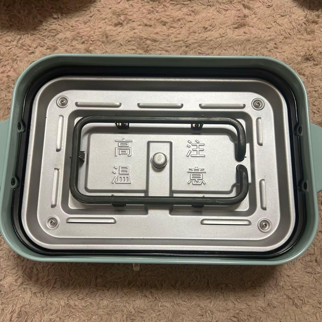 BRUNO コンパクトホットプレート⭐︎セラミックコート鍋付き